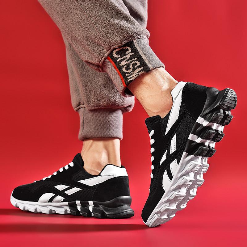 Fashion Mens Running Light Breathable Shoes Mens Sneakers Light Weight Running Elegant Soft Sneakers Comfortable Athletic Running Sneakers Stevvex