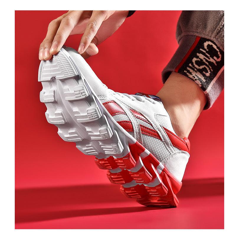 Fashion Mens Running Light Breathable Shoes Mens Sneakers Light Weight Running Elegant Soft Sneakers Comfortable Athletic Running Sneakers Stevvex