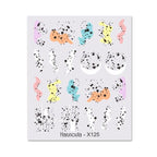 Cool Geometrics Pattern Water Decals Stickers Flower Leaves Slider For Nails Spring Summer Nail Art Decoration Tattoos Women Nail Art Stickers Water Transfer Decals Design Nail Art Supplies Manicure Acrylic Nail Foil Stencils Decorations Stevvex