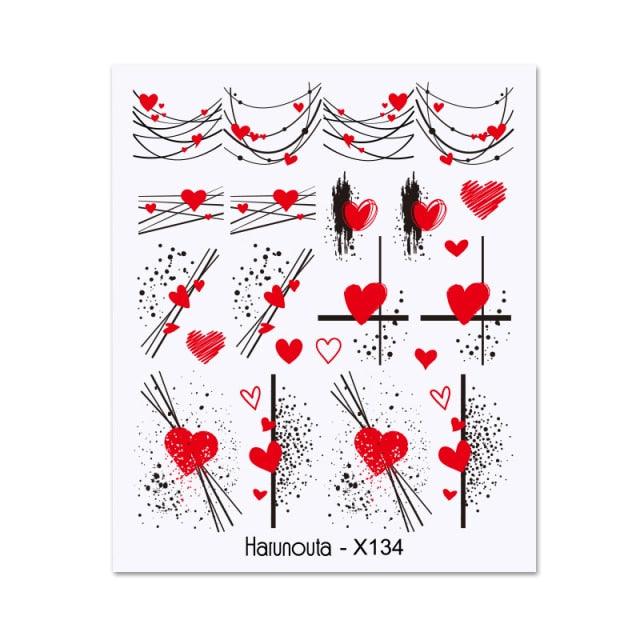 Cool Geometrics Pattern Water Decals Stickers Flower Leaves Slider For Nails Spring Summer Nail Art Decoration Tattoos Women Nail Art Stickers Water Transfer Decals Design Nail Art Supplies Manicure Acrylic Nail Foil Stencils Decorations Stevvex