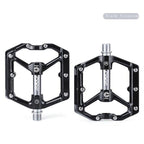 Pedals Bicycle Aluminum Pedal Mountain Urban Road Parts Sealed Bearing Flat Platform All-Round Pedals Bike Accessories Advanced 4 Bearings Mountain Bike Pedals Platform Bicycle Flat Alloy Pedals Stevvex