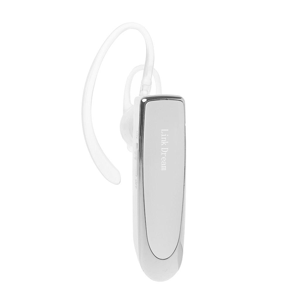 Bluetooth Earpiece V5.0 Wireless Handsfree Headset With Microphone 24 Hrs Driving Headset 30 Days Standby Time Bluetooth Music Headset Waterproof Earphone Works On All Smartphones Sport Wireless Earphones Stevvex