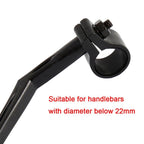 Bike Rear Mirrors Degree Rotation Bicycle Rearview Mirrors Suitable For Mountain Road Bike Safe Rear View Mirror Adjustable Rotatable HD Wide Angle Cycling Biking Clear Acrylic Convex Mirror Stevvex