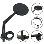 Bike Rear Mirrors Degree Rotation Bicycle Rearview Mirrors Suitable For Mountain Road Bike Safe Rear View Mirror Adjustable Rotatable HD Wide Angle Cycling Biking Clear Acrylic Convex Mirror Stevvex