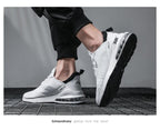Unisex Air Cushion Running Shoes Mens Sneakers Breathable Light Sports Shoes Training Jogging Arch Support Tennis Shoe Breathable Air Cushion Sneakers For Gym Workout Stevvex