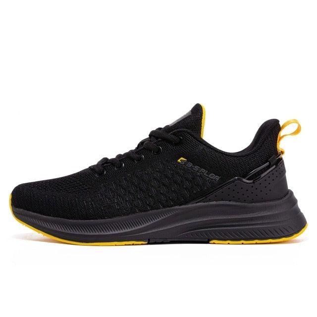 Mens Casual Walking Breathable Trendy Sneakers Light Shock Absorption Lightweight Walking Shoes Breathable Non Slip Cross Trainers Sneakers For Gym Workout Jogging Stevvex