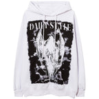 Hoodie Men Scary Demon Punk Letter Fleece Warm Pullover Diablo Style Punk Cool Harajuku Tops Casual Oversize Streetwear Lootquake LLC