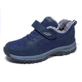 Waterproof Mens Winter Shoes Couple Snow Boots Antiskid Bottom Warm Casual Boots Winter Men’s Snow Ankle Boots Fur Lined Warm Anti-slip Outdoor Sport Shoes Stevvex