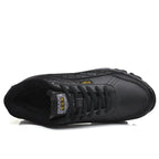 Winter Boots Casual Warm Cotton Shoes Mens Outdoor Non-Slip High Quality Snow Boots Sport Winter Snow Boot Anti-Slip Fully Fur Casual Shoes Stevvex