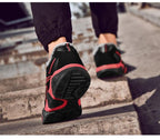 Winter Leather Sneakers Keep Warm Waterproof Mans Sneakers Work Casual Shoes Mens Autumn Anti-slip Leather Lace Up Lightweight Soft Modern Comfortable Classic Walking Sneakers Stevvex