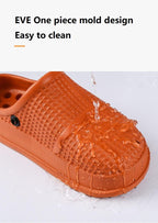 Winter Women's Slippers Warm Clogs Sandals Waterproof Slippers For Women Waterproof Slippers Fur Lined Clogs Winter Garden Shoes Warm House Family Women Shoes Stevvex