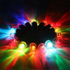 1PCS Bicycle Light Wheel Spoke Light LED Tire Valve Stem Caps Lights Waterproof Neon Light Car Cycling Bike Tyre Spoke Flash Lights Waterproof Valve Stems Caps Accessories For Men Women Stevvex