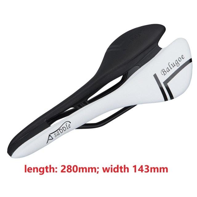 Bicycle Soft Thick Saddle Mountain Road Bike Wide Seat Cushion Road Bike Carbon Saddle Comfort Bike Saddle Ergonomic Waterproof Bicycle Seat For Road Bike Mountain Bike Seats Stevvex