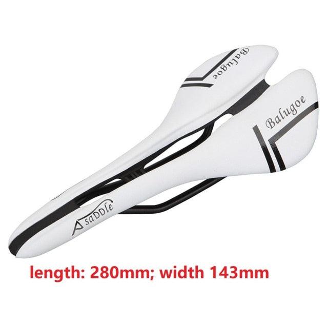Bicycle Soft Thick Saddle Mountain Road Bike Wide Seat Cushion Road Bike Carbon Saddle Comfort Bike Saddle Ergonomic Waterproof Bicycle Seat For Road Bike Mountain Bike Seats Stevvex