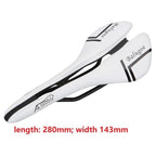 Bicycle Soft Thick Saddle Mountain Road Bike Wide Seat Cushion Road Bike Carbon Saddle Comfort Bike Saddle Ergonomic Waterproof Bicycle Seat For Road Bike Mountain Bike Seats Stevvex