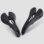 Bike Saddle Breathable Mountain Bike Seat PU Leather Bicycle Seat Cushion Sponge Filled Comfortable Cycling Saddle Replacement Soft Padded With Shock Absorbing Waterproof For Mountain Bike Road Bike Stevvex