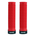 Shock Absorption Mountain Road Cycling Bike Bicycle Handlebar Cover Grips Smooth Soft Rubber Anti-slip Handle Grip Lock Bar End Premium Bike Handlebar Grips Single Lock-on Bike Grips Professional Mountain Bicycle Handlebar Locking Grips Stevvex