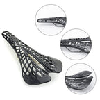 Lightweight Bicycle Front Seat Mat Bike Saddle Bicycle Seat Cushion Pad Breathable Soft Spider Web Saddle Cycling Bicycle Hollow Seat Saddle Comfy Ultra Light Mountain Bike Road Bicycle Saddle Stevvex