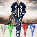 Lightweight Bicycle Front Seat Mat Bike Saddle Bicycle Seat Cushion Pad Breathable Soft Spider Web Saddle Cycling Bicycle Hollow Seat Saddle Comfy Ultra Light Mountain Bike Road Bicycle Saddle Stevvex