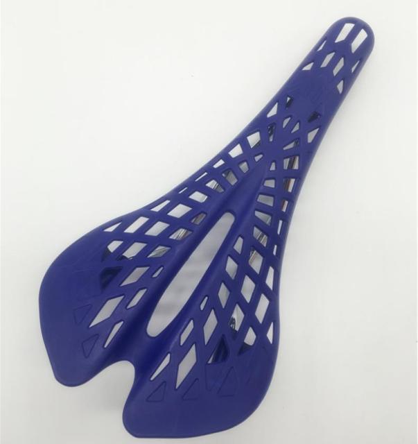 Lightweight Bicycle Front Seat Mat Bike Saddle Bicycle Seat Cushion Pad Breathable Soft Spider Web Saddle Cycling Bicycle Hollow Seat Saddle Comfy Ultra Light Mountain Bike Road Bicycle Saddle Stevvex