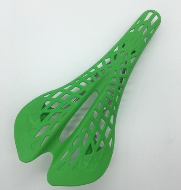 Lightweight Bicycle Front Seat Mat Bike Saddle Bicycle Seat Cushion Pad Breathable Soft Spider Web Saddle Cycling Bicycle Hollow Seat Saddle Comfy Ultra Light Mountain Bike Road Bicycle Saddle Stevvex