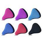 Bicycle Comfort Seat Saddle Cover 3D Soft Breathable Bike Saddle Cushion Cover Mesh Fabric Cycling Seat Saddle Cover For Comfort Saddles Cover Fit For Exercise Outdoor Bikes With Water Resistant Cover Stevvex