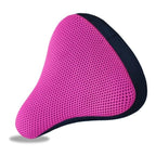 Bicycle Comfort Seat Saddle Cover 3D Soft Breathable Bike Saddle Cushion Cover Mesh Fabric Cycling Seat Saddle Cover For Comfort Saddles Cover Fit For Exercise Outdoor Bikes With Water Resistant Cover Stevvex