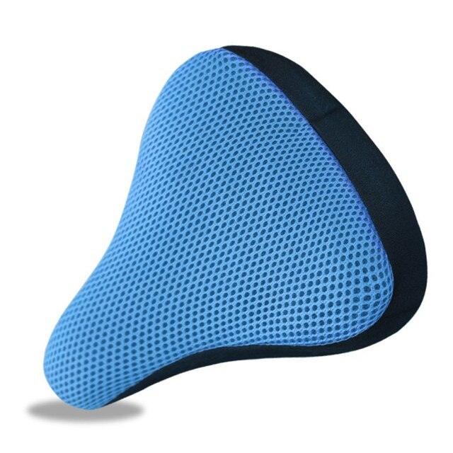 Bicycle Comfort Seat Saddle Cover 3D Soft Breathable Bike Saddle Cushion Cover Mesh Fabric Cycling Seat Saddle Cover For Comfort Saddles Cover Fit For Exercise Outdoor Bikes With Water Resistant Cover Stevvex