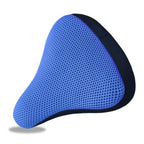 Bicycle Comfort Seat Saddle Cover 3D Soft Breathable Bike Saddle Cushion Cover Mesh Fabric Cycling Seat Saddle Cover For Comfort Saddles Cover Fit For Exercise Outdoor Bikes With Water Resistant Cover Stevvex