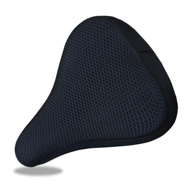 Bicycle Comfort Seat Saddle Cover 3D Soft Breathable Bike Saddle Cushion Cover Mesh Fabric Cycling Seat Saddle Cover For Comfort Saddles Cover Fit For Exercise Outdoor Bikes With Water Resistant Cover Stevvex