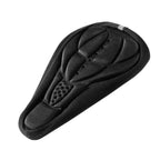 Comfortable Mountain Bike 3D Saddle Cover Thick Breathable Ultra Soft Bicycle Saddles Silicone Sponge Bike Seat Cushion Bicycle Exercise Bike Seat Pad Comfort Road Bicycle Seat Covers Spin Bike Cycling Seat Cushions Indoor Outdoor Saddle For Men Stevvex