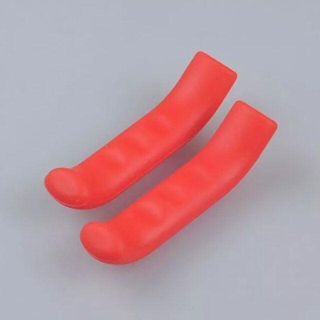 Silicone Bicycle Lever Grips Protectors Anti-Skid Bike Brake Lever Handle Bike Silicone Brake Cover Protector Silicone Grips Anti-Slip Waterproof Protector Cycling Accessory Stevvex