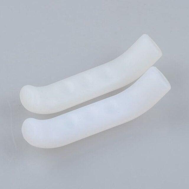 Silicone Bicycle Lever Grips Protectors Anti-Skid Bike Brake Lever Handle Bike Silicone Brake Cover Protector Silicone Grips Anti-Slip Waterproof Protector Cycling Accessory Stevvex