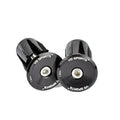 Mini Lightweight Lock Mountain Bicycle Grip Handlebar End Cap Handle Bar Grips End Plugs Mountain Bike Road Bicycle One Pair Bike Handlebar End Plugs Aluminum Alloy Expansion Handlebar Grips Cap Stevvex