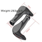 Silicone Bike Grips Soft Mountain Bike Grips Handlebar Aluminum Alloy Lock Ring Bike Handle Grips Bicycle Ergonomic Handle Bar End Grips Comfort Soft Lightweight Handle Bar Grips Lock On For Mountain Bike Cycling Stevvex