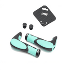 Silicone Bike Grips Soft Mountain Bike Grips Handlebar Aluminum Alloy Lock Ring Bike Handle Grips Bicycle Ergonomic Handle Bar End Grips Comfort Soft Lightweight Handle Bar Grips Lock On For Mountain Bike Cycling Stevvex