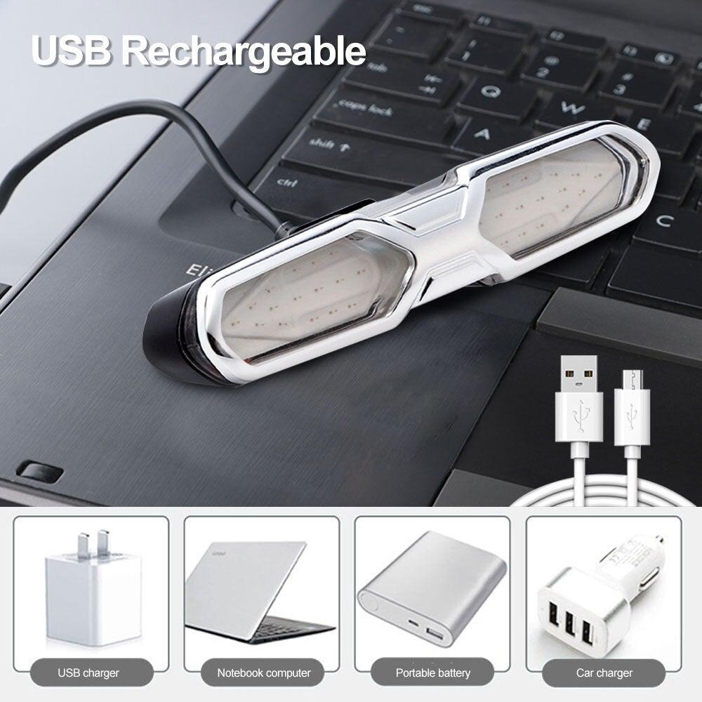 Turn Signals For Bicycle Light Bicycle Taillight Led Light With USB Charging Bicycle Lighting Safety Warning Brake Light Remote Control Bike Rear Light Back USB Rechargeable Safety Warning Cycling Light Fits On Any Road Bicycle Stevvex