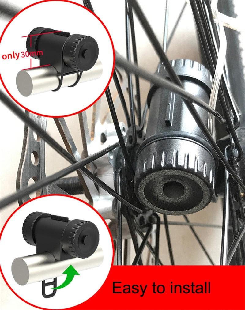 Waterproof LED Bike Wheel Light  Bicycle Spoke Light Bicycle Tire Light Strips Cycling Safety Warning Lamp Bike Wheel Lights  Safety Warning Tire Strip Light For Night Riding Glow Light Fun Safety Light Bike Accessories For Kids Stevvex