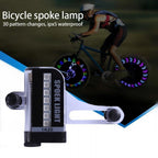 1PC Bike Spoke Light Mini LED Bicycle Wheel Decorative Tire Valve Caps Lamp Cycling Warning Lights LED Bicycle Wheel Lights Neon Flashing Lamp Glow In The Dark Cool Safe Accessories Stevvex