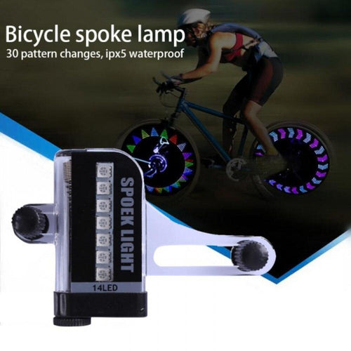 1PC Bike Spoke Light Mini LED Bicycle Wheel Decorative Tire Valve Caps Lamp Cycling Warning Lights LED Bicycle Wheel Lights Neon Flashing Lamp Glow In The Dark Cool Safe Accessories Stevvex