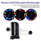 1PC Bike Spoke Light Mini LED Bicycle Wheel Decorative Tire Valve Caps Lamp Cycling Warning Lights LED Bicycle Wheel Lights Neon Flashing Lamp Glow In The Dark Cool Safe Accessories Stevvex