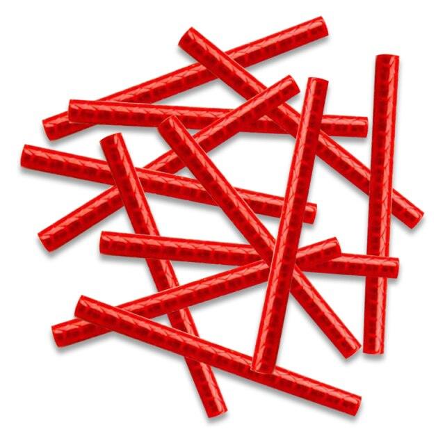 12Pcs Bicycle Light Rim Radio Clip Light Safety Warning Light Strip Safety Cycling Reflective Reflector Bike Accessories Mount Clip Tube Warning Strip Waterproof Bicycle Spoke Reflectors Stevvex