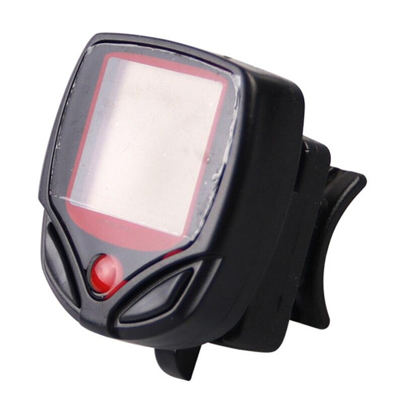 Mountain Sport Bike Speedometer Bike Mini Cycle Computer Speedometer 15 Function Code Meter Bicycle Computer Waterproof Bike Odometer With LCD Display Simple Speedometer Accurate Speed Tracking Stevvex