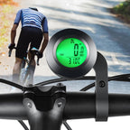 Modern Bike Wireless Bicycle Computer Speedometer Waterproof Cycling Luminous Sport Computer Odometer Auto Sleep Multi-Functions With Round LCD Backlight Display Calories And Fat Burn Counter For Outdoor Fitness Stevvex