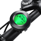 Modern Bike Wireless Bicycle Computer Speedometer Waterproof Cycling Luminous Sport Computer Odometer Auto Sleep Multi-Functions With Round LCD Backlight Display Calories And Fat Burn Counter For Outdoor Fitness Stevvex
