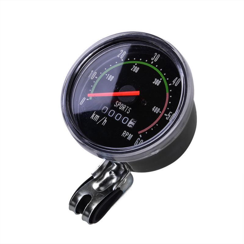 Classic Mountain Road Bike Computer Vintage Bicycle Bike Speedometer Analog Classical Mechanical Odometer Mechanical Bicycle Speedometer Aluminum Alloy Bike Computer Cyclocomputer Stevvex