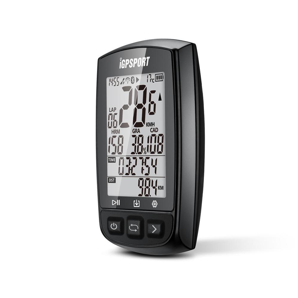 Waterproof Bike Computer GPS Cycling Computer Navigation Speedometer Wireless Bicycle Speedometer Odometer With LCD Display Waterproof Tracker Fits All Bikes Electric Bike Stevvex