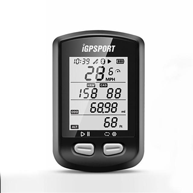 Waterproof Bike Computer GPS Cycling Computer Navigation Speedometer Wireless Bicycle Speedometer Odometer With LCD Display Waterproof Tracker Fits All Bikes Electric Bike Stevvex
