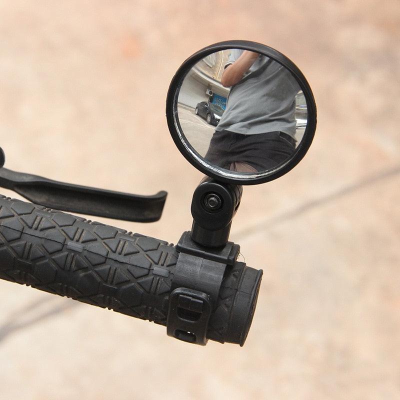 Bicycle Rearview Handlebar Mirrors Cycling Rear View Rotate Wide-Angle Bike Cycling Accessories Rotate Bike Bicycle Cycling  Handlebar Safety Rearview Rear View Mirror Stevvex