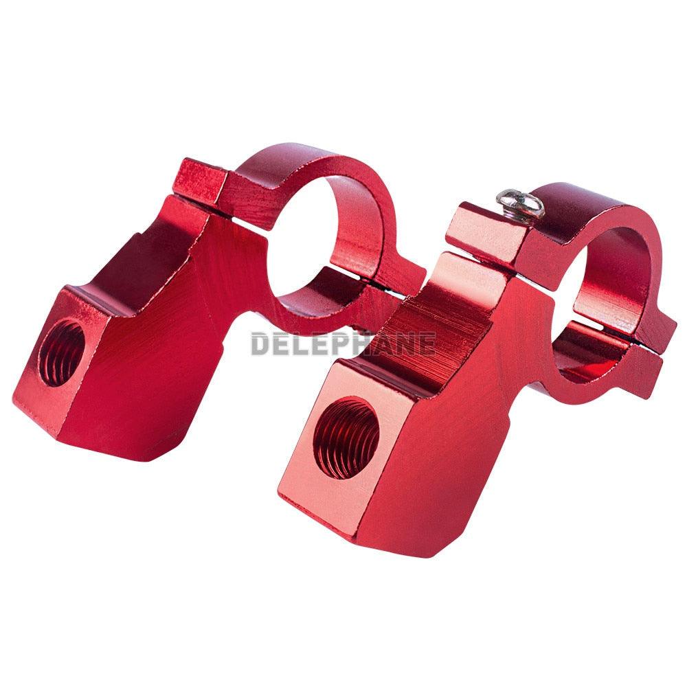 Adjustable Electric Scooter Mirrors Bicycle Rear View Mirrors Adjustable HD Clear Glass Handlebar Mounting Mirrors Universal Adjustable Rotatable Safe Handlebar Bike Rear View Mirror Stevvex